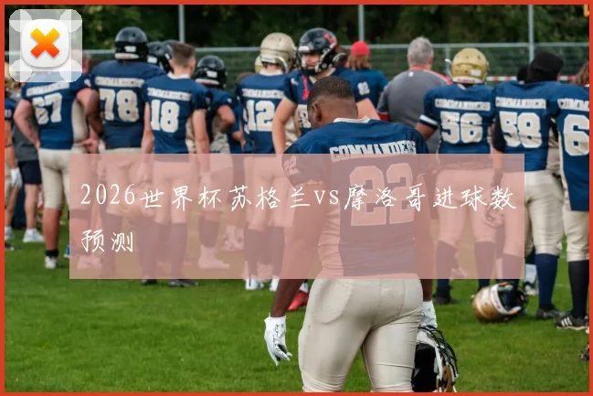 2026世界杯苏格兰vs摩洛哥进球数预测
